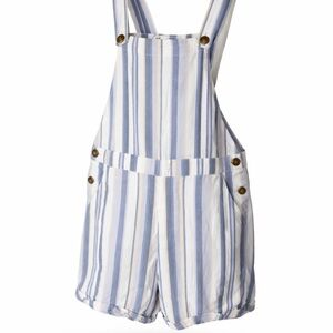 Hollister  Women’s   Short Striped Overalls XS